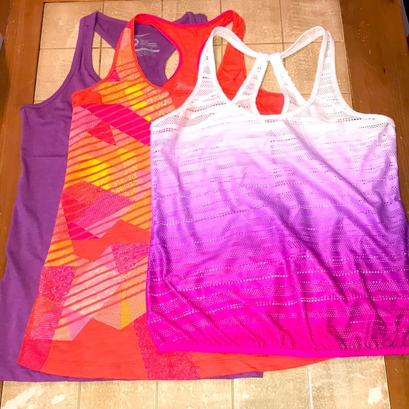 3 Racer Back Shirts - Picture 1 of 12